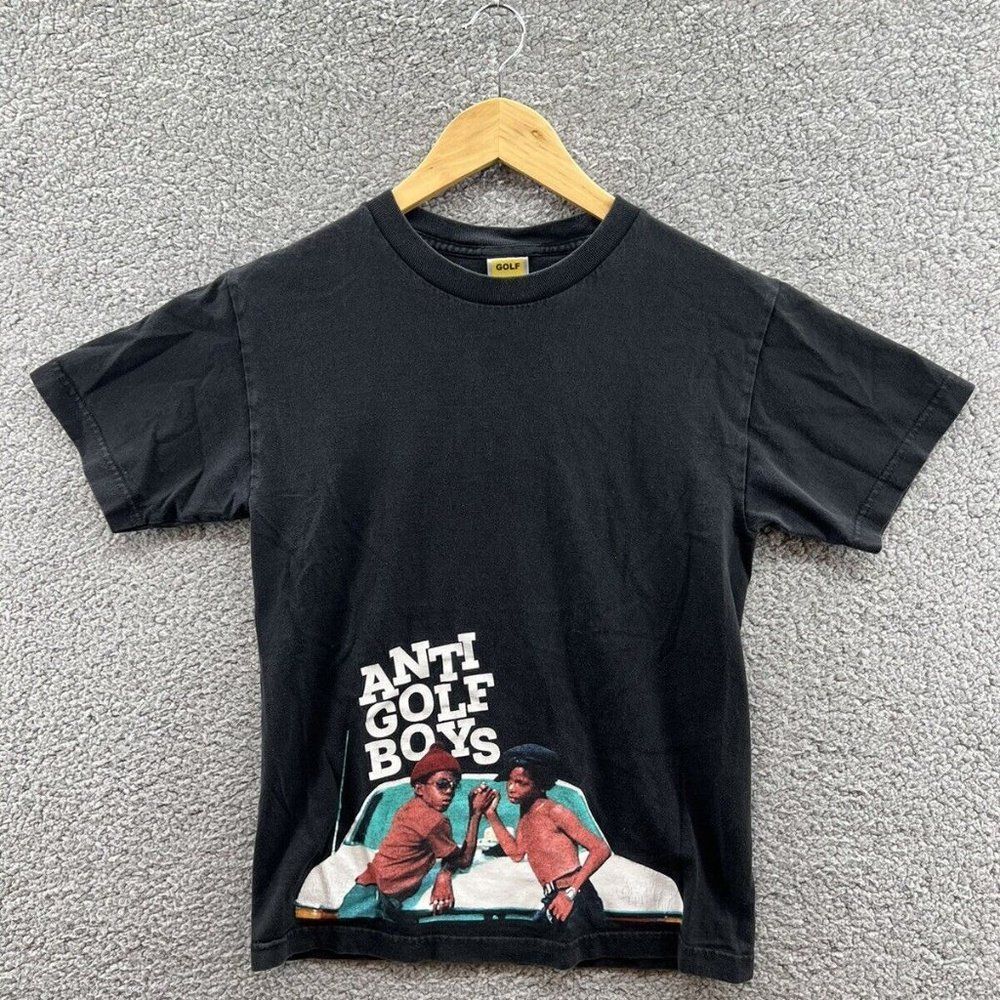 Golf Wang Anti Golf Boys Black T-Shirt Men’s Size Small